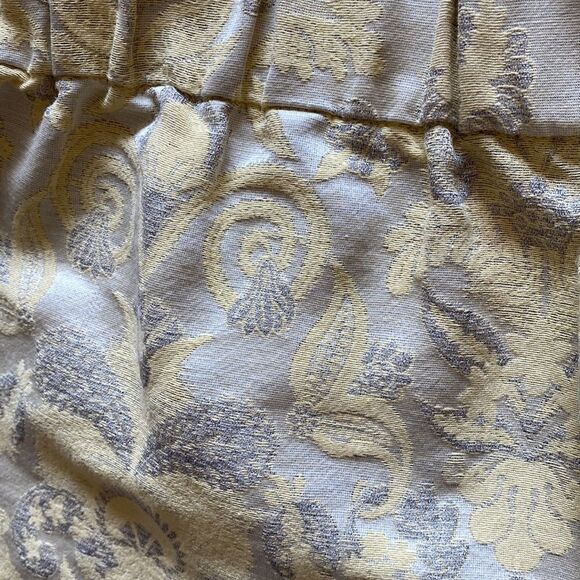 Aritizia Wilfred Flower Jacquard Yellow Silk Pull On Shorts Size 6 - Picture 8 of 12